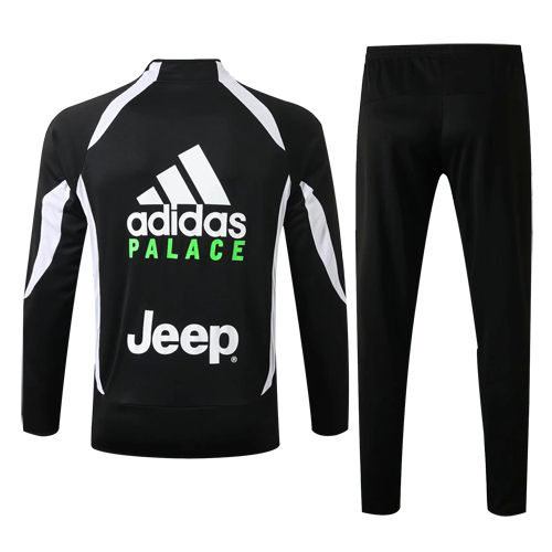2019-20 Juventus Palace Black Training Suit ( Jacket+ Trousers) - Click Image to Close